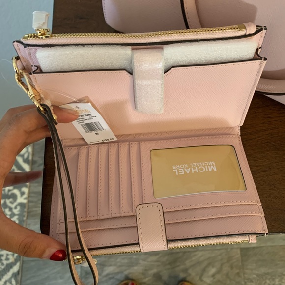 Last one 🌸New MK  M Selma & double zipper wallet - Picture 3 of 8